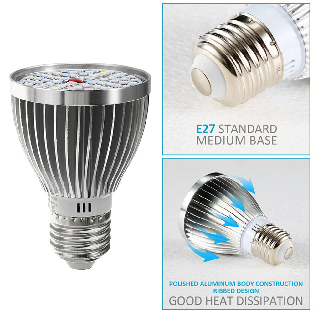 Aquarium Planted Soil - Lamp Bulb Grow Light E27 60W