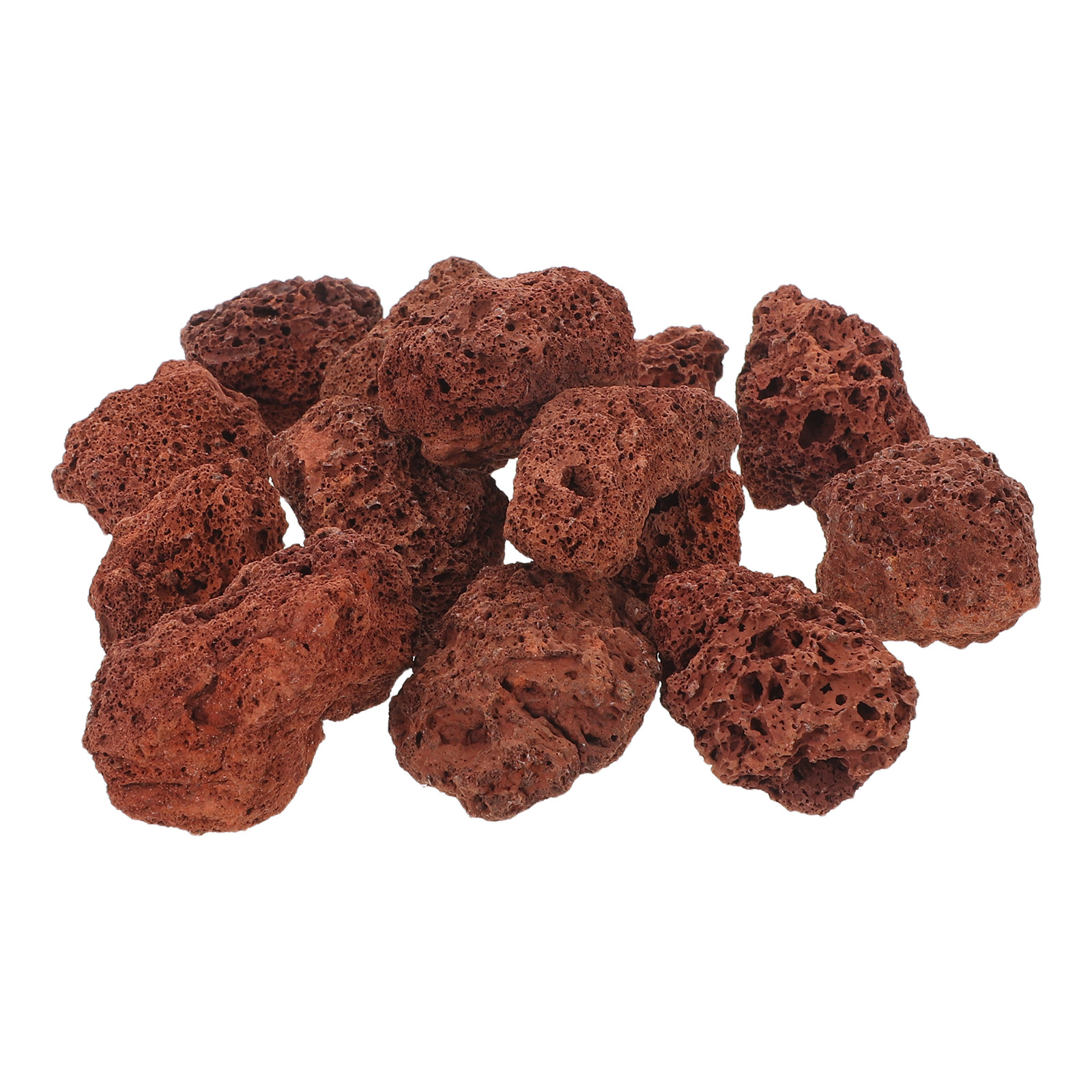 Aquarium Planted Soil - 1Pack Large Red Volcanic Rocks Porous