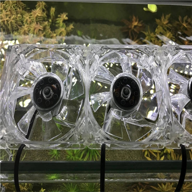 Planted Aquarium Water Temperature - 110V~240V Transparent Cooling Fan Mini Nano