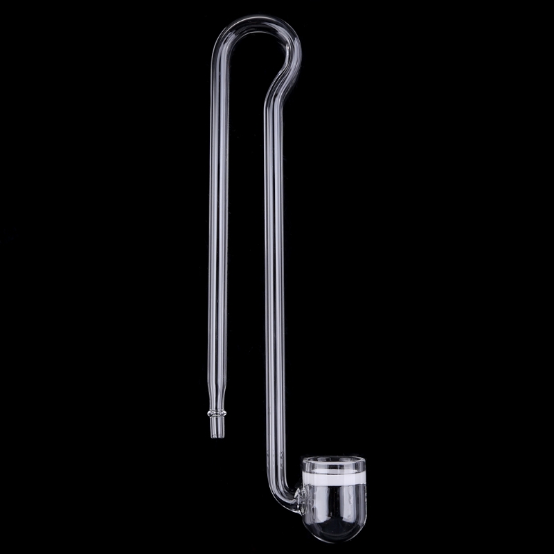Glass CO2 Diffuser Transparent - Planted Aquarium Supplies ulasan dan harga