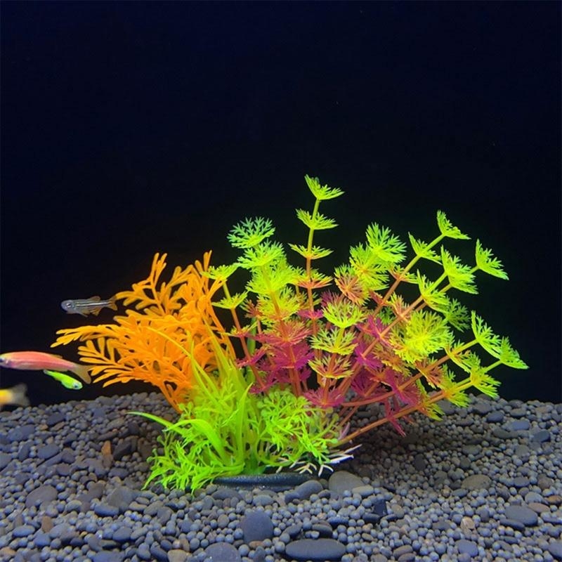 Artificial Aquarium Decoration - Planted Aquarium Best Fish ulasan dan harga