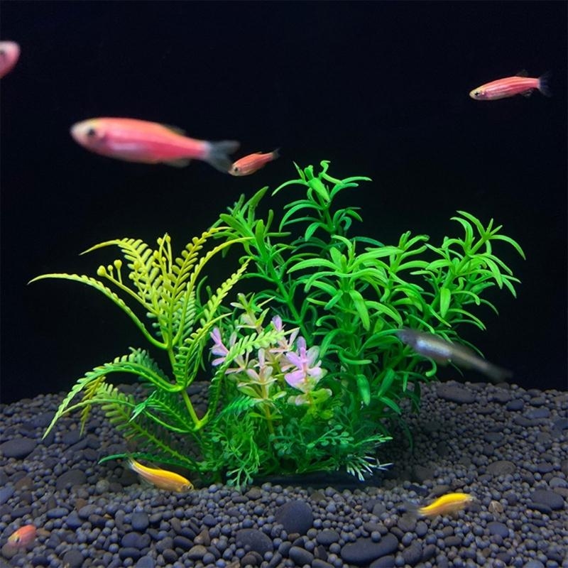 Artificial Aquarium Decoration - Planted Aquarium Best Fish ulasan dan harga