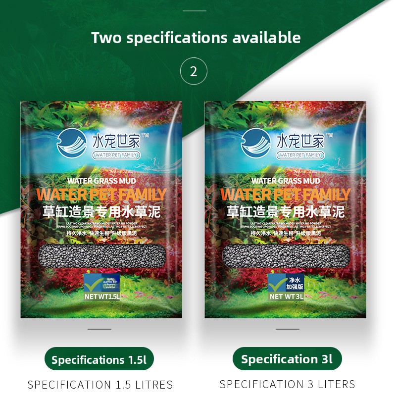 SYSENCIAGA Planted Aquarium Su - Aquarium Planted Soil ulasan dan harga