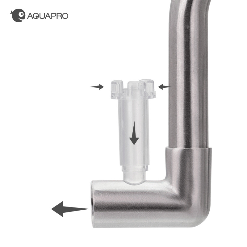 AQUAPRO Mini Stainless Steel I - Aquarium Planted Filter ulasan dan harga