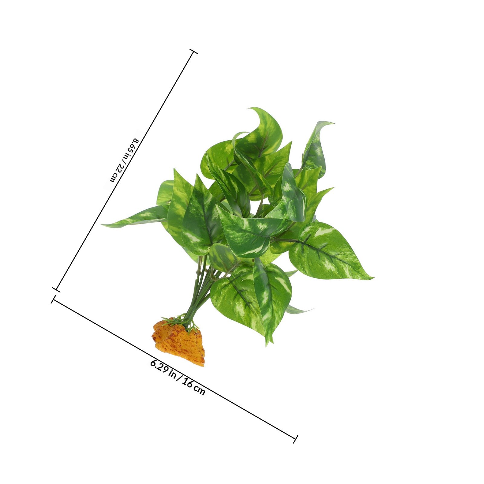 Safe Non-Toxic Realistic Artif - Planted Aquarium Bowl ulasan dan harga