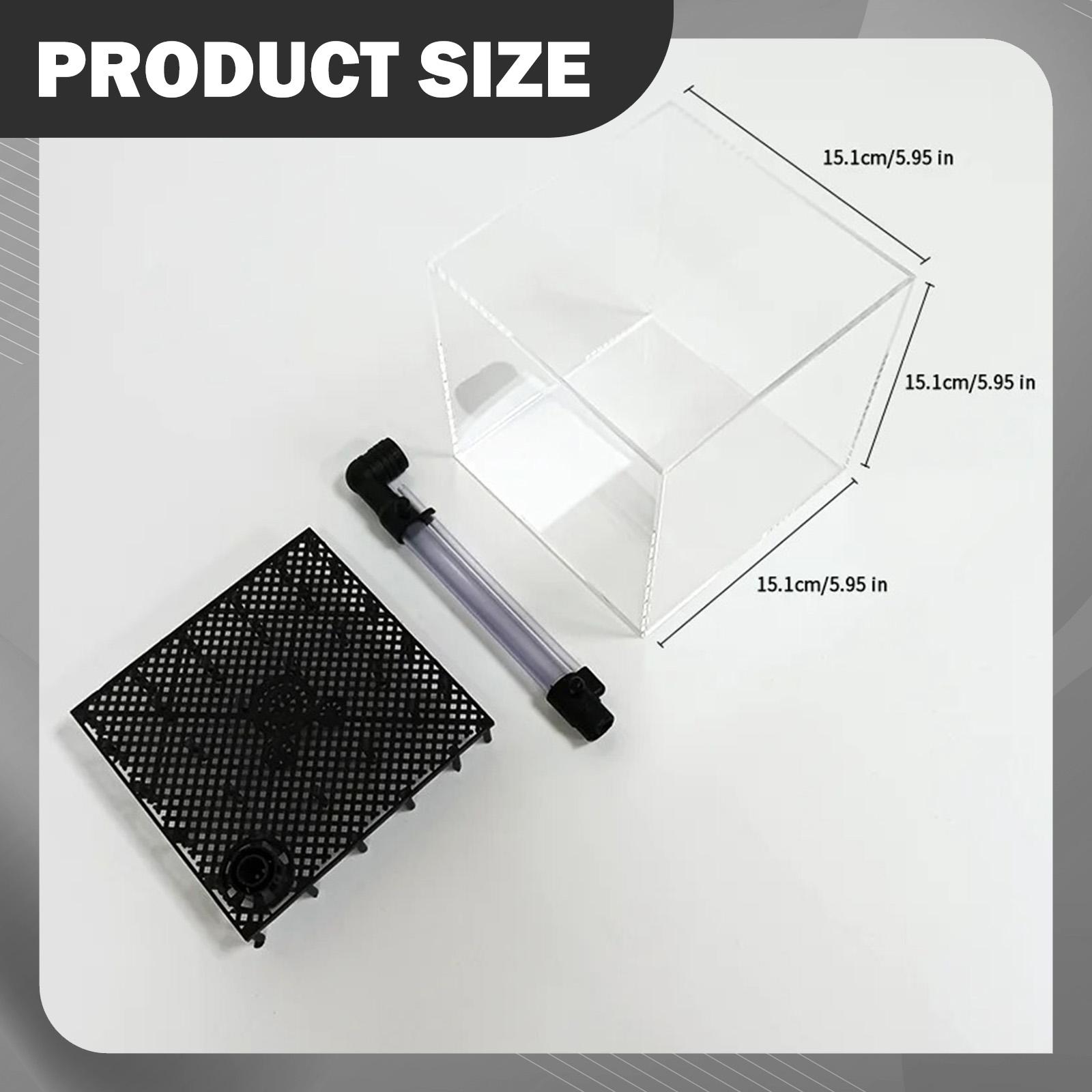 Transparent Acrylic Aquarium F - Planted Aquarium Undergravel Filter ulasan dan harga