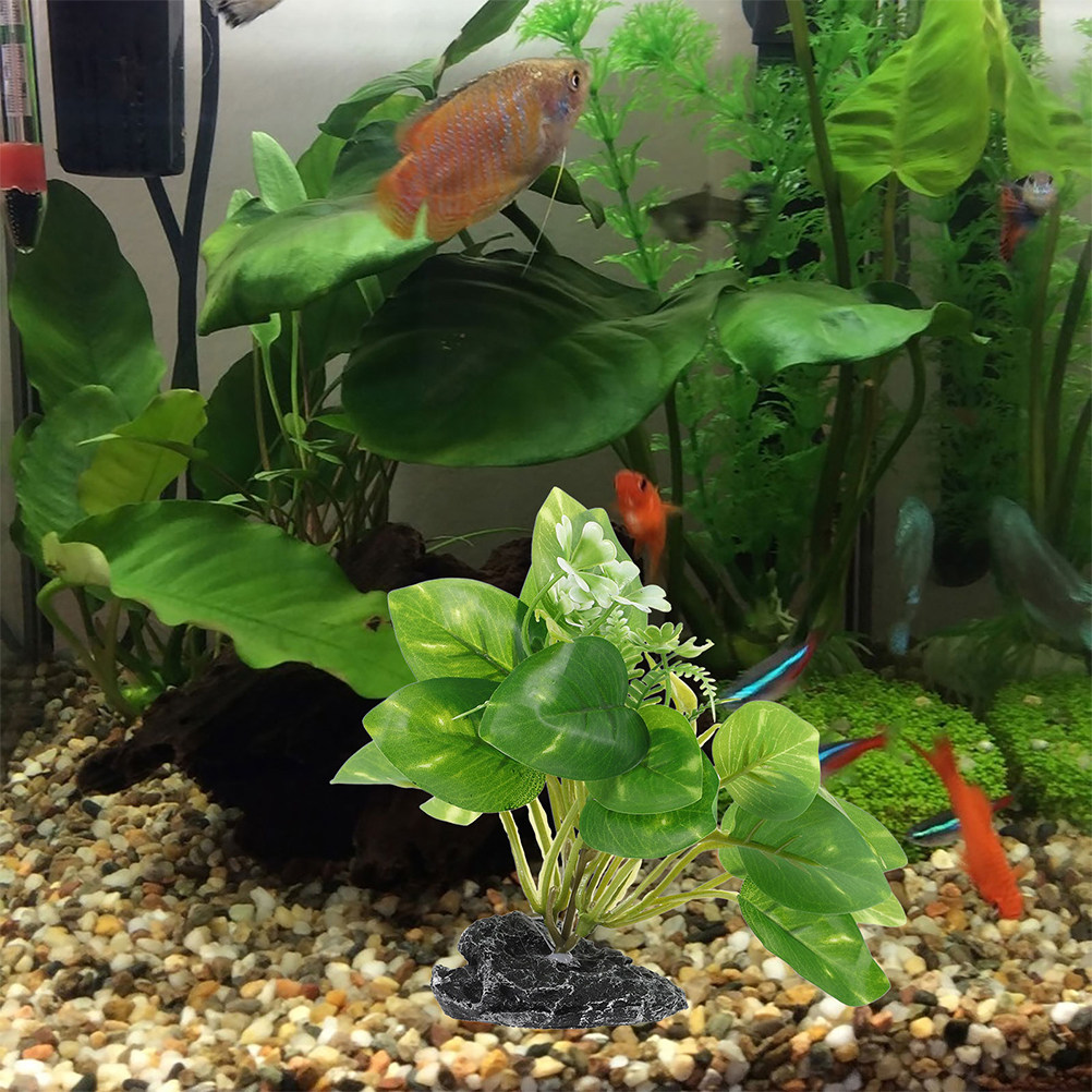 2Pcs Water Plant Bonsai Fake P - Planted Aquarium Maintenance ulasan dan harga