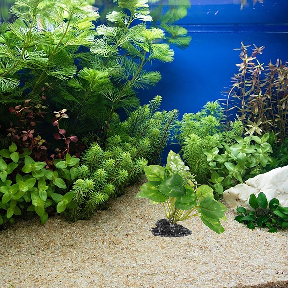 2Pcs Water Plant Bonsai Fake P - Planted Aquarium Maintenance ulasan dan harga