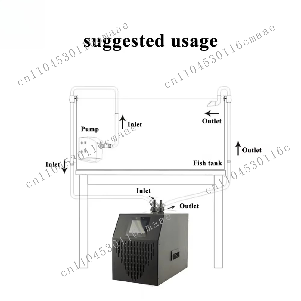 YS 35L-500L Marine Aquarium Wa - Planted Aquarium Water Temperature ulasan dan harga