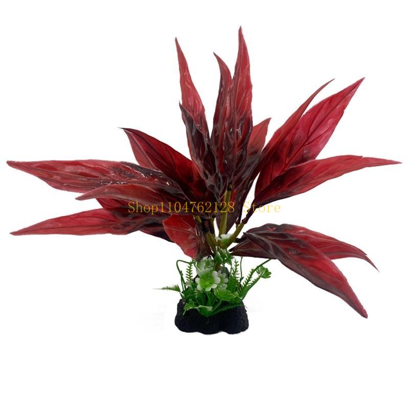 Aquarium Plant Decor Artificia - Planted Aquarium Best Fish ulasan dan harga