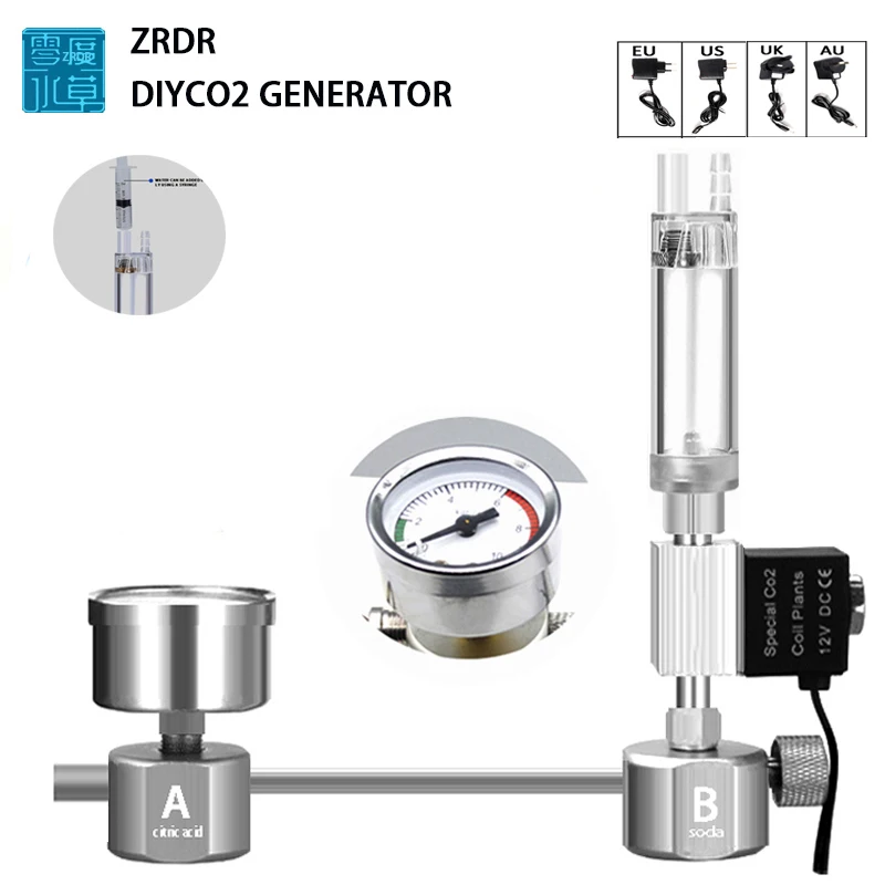 Aquarium DIY CO2 Reactor Gener - Planted Aquarium Supplies ulasan dan harga