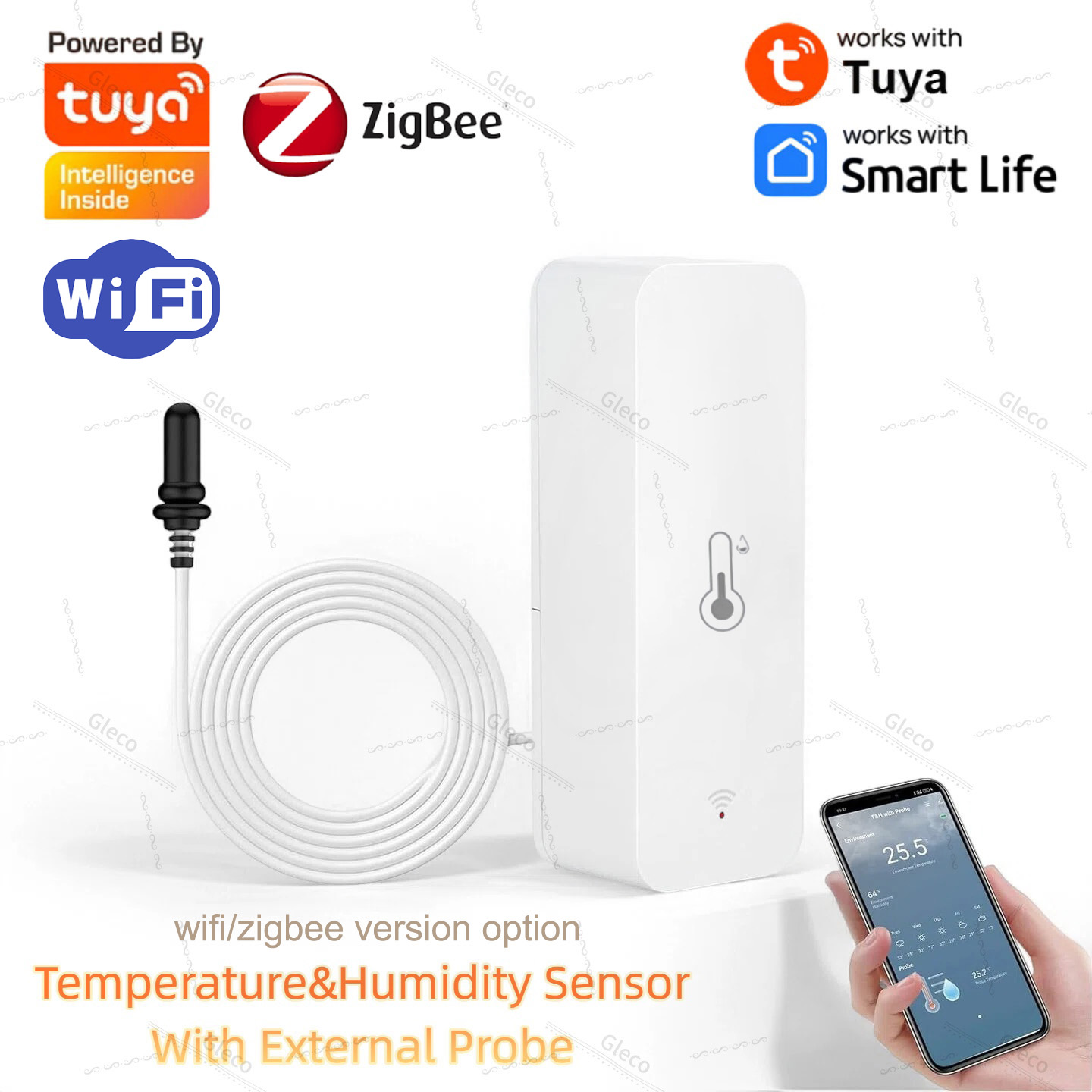 Tuya Wifi Zigbee Temperature a - Planted Aquarium Supplies ulasan dan harga