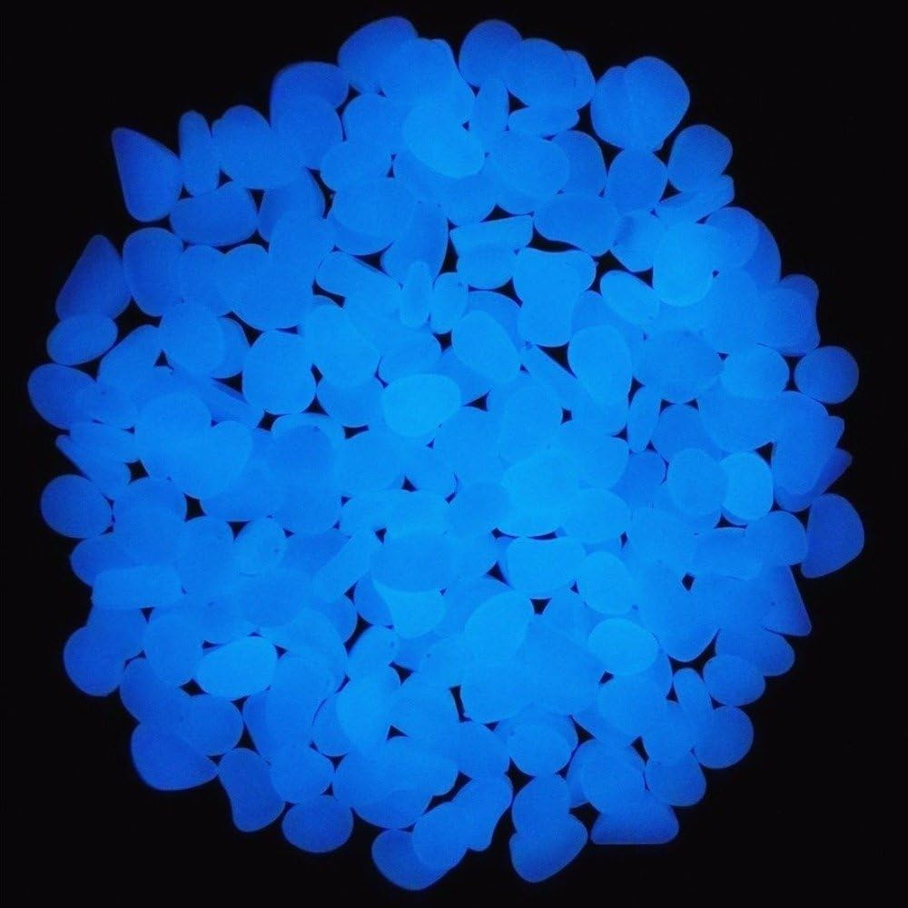 Fish Tank Rocks Glow Blue Pebb - Planted Aquarium Supplies ulasan dan harga