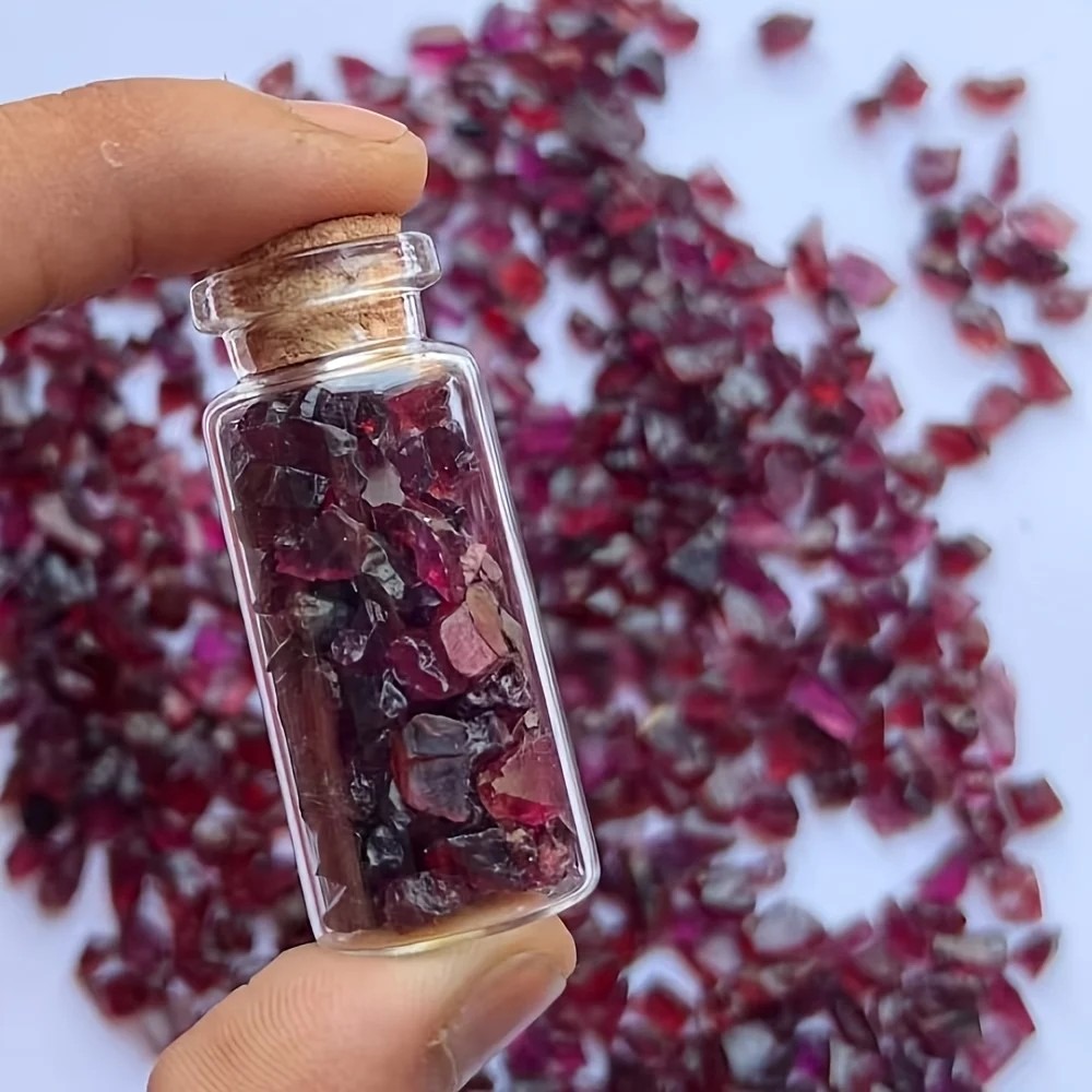 Natural Raw Garnet Gemstone Ch - Aquarium Planted Soil ulasan dan harga