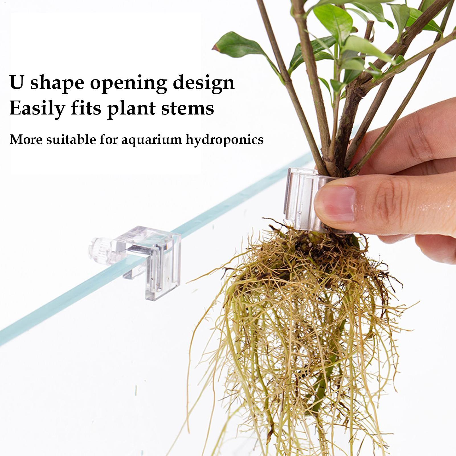 Fish Tank Plant Holder 6 Piece - Aquarium Planted Soil ulasan dan harga