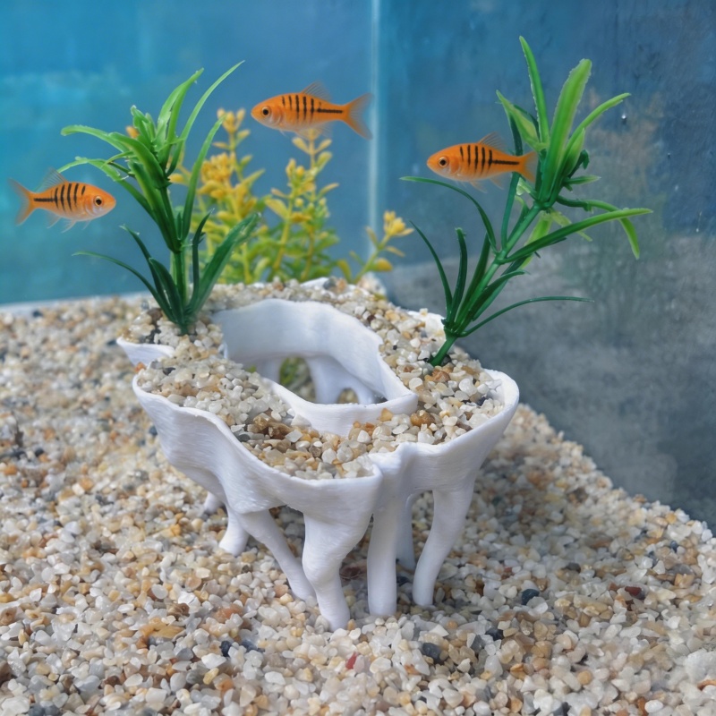 3D printed aquarium plants in  - Aquarium Planted Soil ulasan dan harga