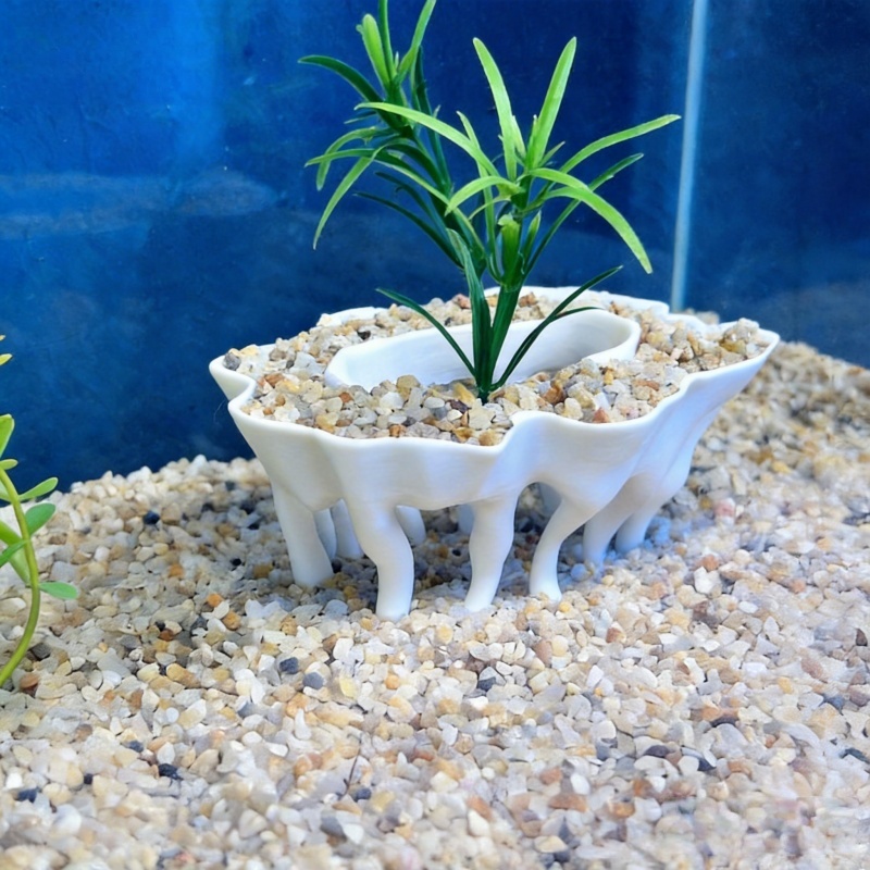 3D printed aquarium plants in  - Aquarium Planted Soil ulasan dan harga
