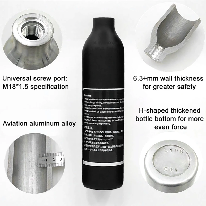 High Pressure Bottle Thread M1 - Planted Aquarium Supplies ulasan dan harga