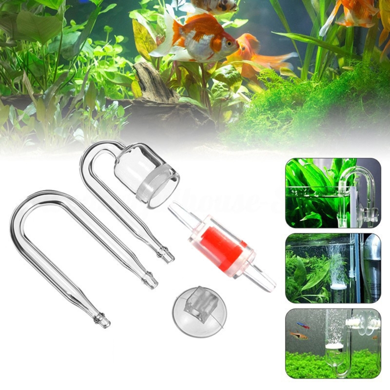 4pcs Set DIY CO2 Diffuser For  - Planted Aquarium Supplies ulasan dan harga
